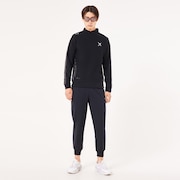Skull Hybrid Pullover Jacket - Blackout