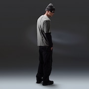 Reserve Strato Panels Tee - Granite Gray