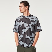 Ride Free Ss Jersey - B1B Camo Dark Grey