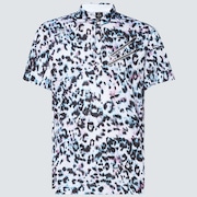 Skull Breathable Leopard Shirt - Mosaic Print