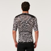 Endurance Dazzle Camo Jersey - Abstract Black/White