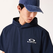 Light Fleece Dry S/S Hoody 16.0 - Midnight Blue
