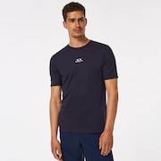 Bark New Short Sleeve - Fathom/White