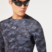 Technical Base Layer LS Crew 3.0 - Black Print