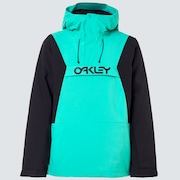 TNP Insulated Anorak - Blackout/Light Emerald