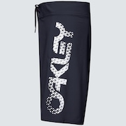 Sideways B1B 19" Boardshort - Blackout
