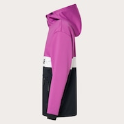 Tnp Nose Grab Softshell Hoodie - Blackout/Ultra Purple