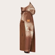 Tc Skull Reduct Shell Jacket - Carafe/Brown Clouds Print