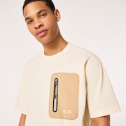 Latitude Utility Multi-Pocket Tee - Arctic White