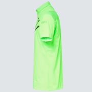 Skull Revolve 3D Mock Shirt - Neon Green