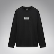 Animatronic Frog LS Tee - Pitch Black