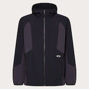 Oakley Enhance Active Light Shell Jacket 1.0 in Blackout | Oakley® JP