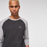 Relax Raglan 3/4 Tee - Double Gray Heather
