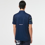 Oakley Emphatic Mx Shirt - Blue Storm Print