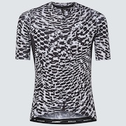 Endurance Dazzle Camo Jersey - Abstract Black/White