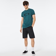 Blurred Static Icon Tee - Bayberry