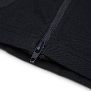 Zip Paneled Short Sleeve Tee - Charcoal