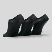 Meia Oakley Essential No Show - 3 Pares - Blackout
