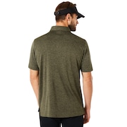 Aero Ellipse Polo - Dark Brush Light Heather