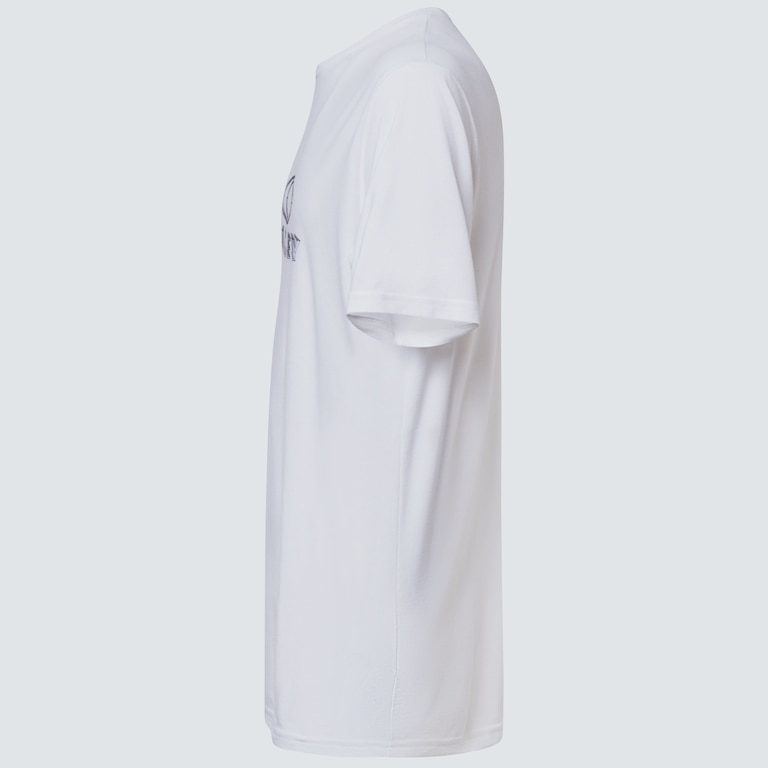 3D Bark Tee - White