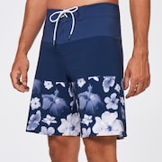 Floral Seamless 20 Boardshort - Blue/Flowers