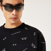 Foundational Fleece LS Crew 3.0 - Black Print
