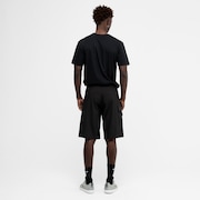 Bermuda Masc Mod Sports Knit Shorts - Blackout