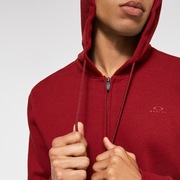 Relax Full Zip Hoodie - Iron Red