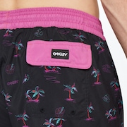 Tropics B1B Rc 18" Beach Short - Tonal Black