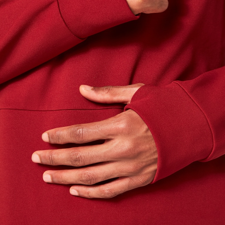 Static Wave Hoodie 2.0 - Iron Red