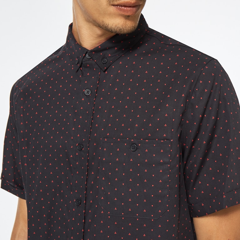 Kinney Button Down SS - Blackout