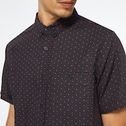 Kinney Button Down SS - Blackout