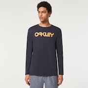Mark II L/S Tee 2.0 - Fathom/Amber Yellow