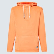 Dawny 1/4 Zip Hoodie - Soft Orange
