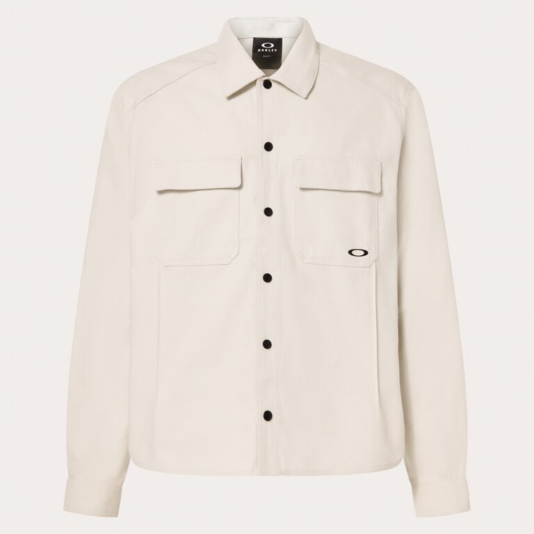Canvas Snap Jacket - Artic White