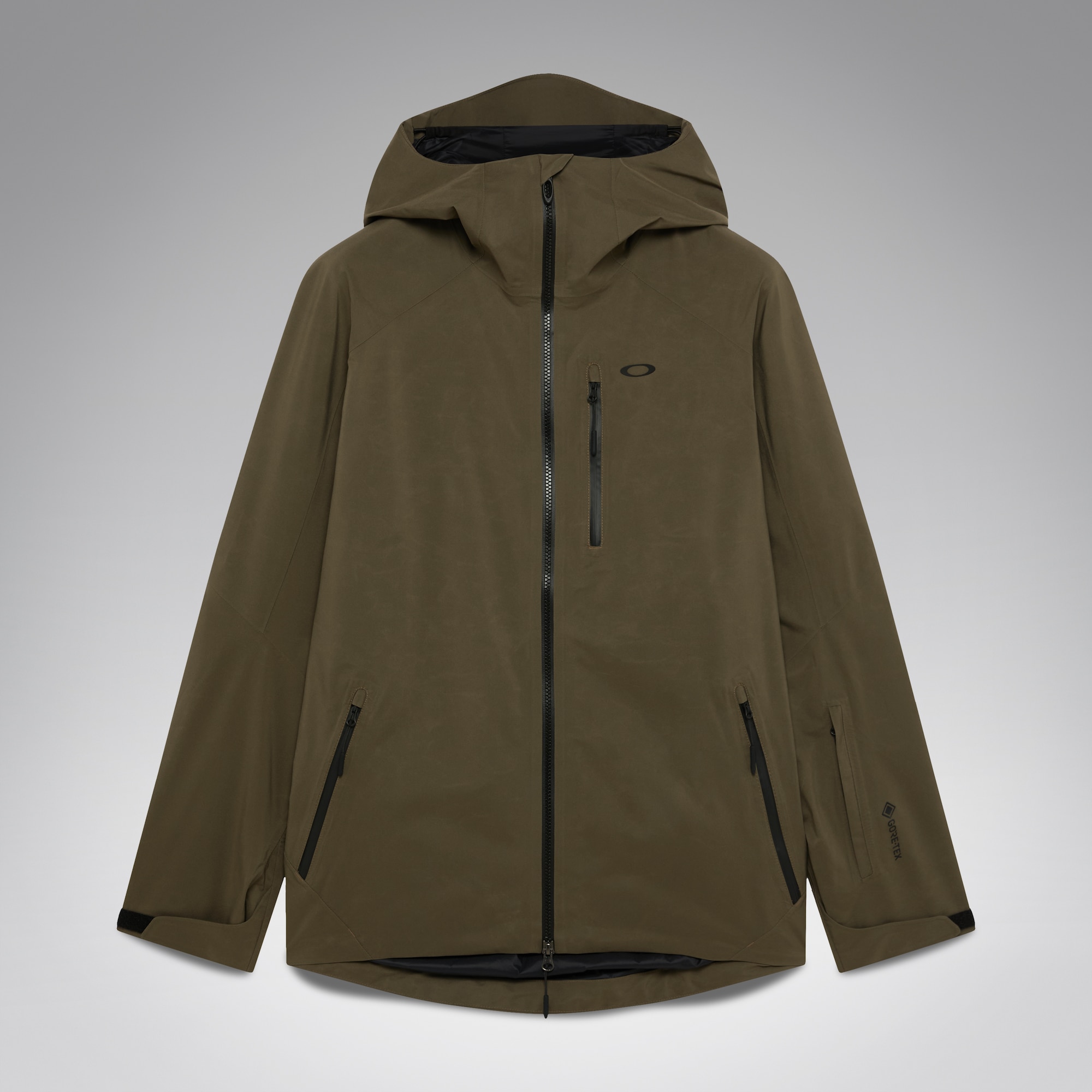Oakley Unbound Goretex Shell Jacket 2.0 in Deep Olive | Oakley® US