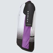Sublimated Icon Jersey 2.0 - White/Purple Stripes