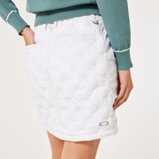 Elevate Tubular Puff Skirt - White