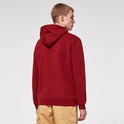 Relax Pullover Hoodie - Iron Red