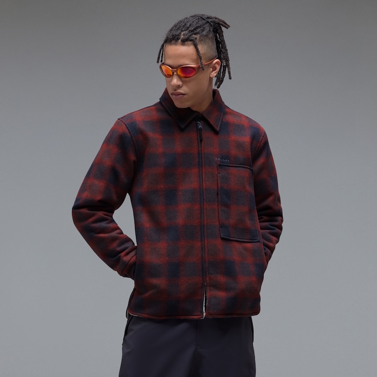 Off-Slope Overshirt - Dark Umbe/Grap/Red Check