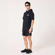 Light Fleece Dry S/S Hoody 16.0 - Pitch Black