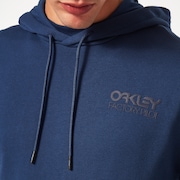 Freeride Fleece Hoodie - Tonal Poseidon