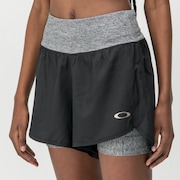 2 In 1 Shorts - Blackout