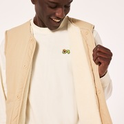 Quilted Sherpa Vest - Humus