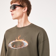 Mtl Solar Rail Crew Sweatshirt - New Dark Brush