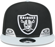 Oakley x Las Vegas Raiders 9FIFTY Snapback - Black Lasrai