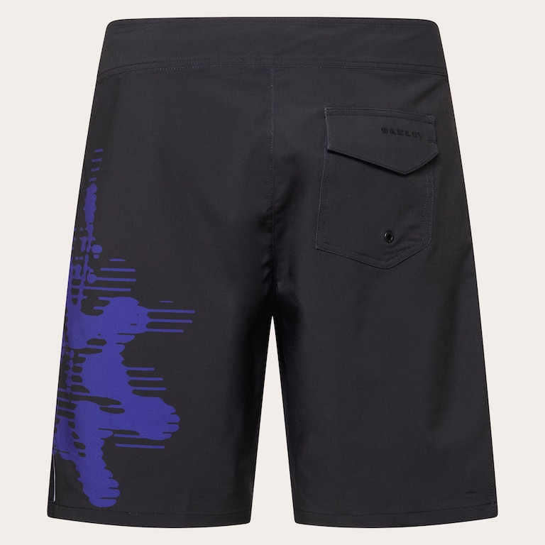 Hibiscus 20'' Boardshort - Pitch Black