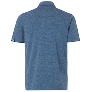 Aero Ellipse Polo - Ensign Blue Light Heather