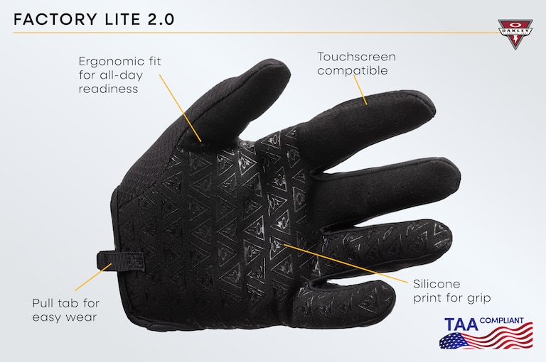 Factory Lite 2.0 Glove - Black