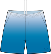Gradient 16'' Beachshort - Gradient Swimming Blue